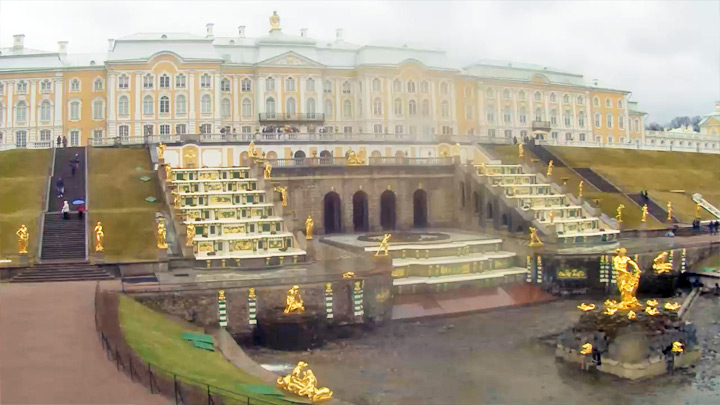 Онлайн веб-камера в Петергофе